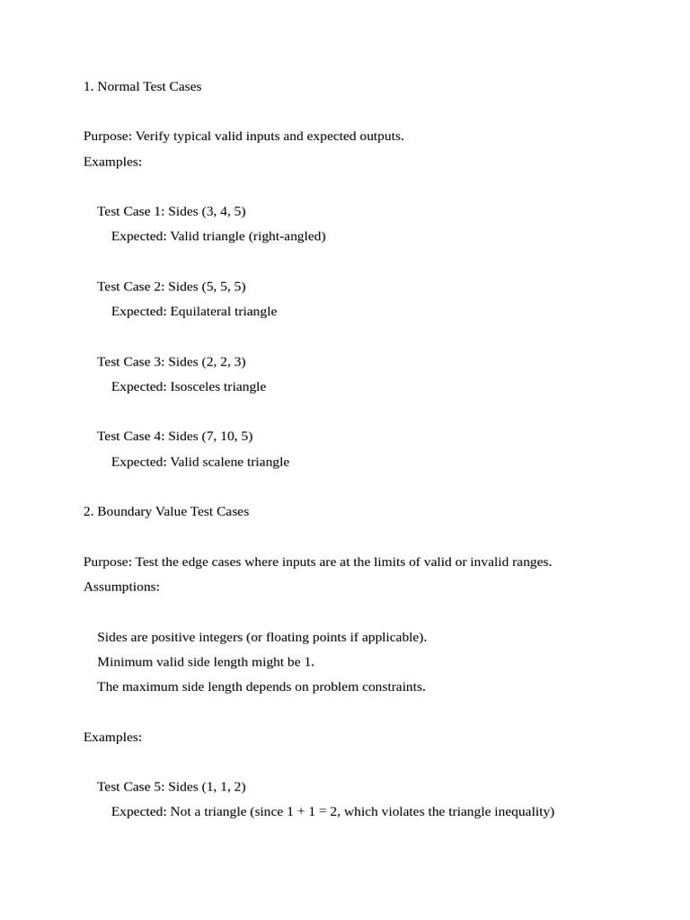 Triangle Problem Doubt Clearing | PDF