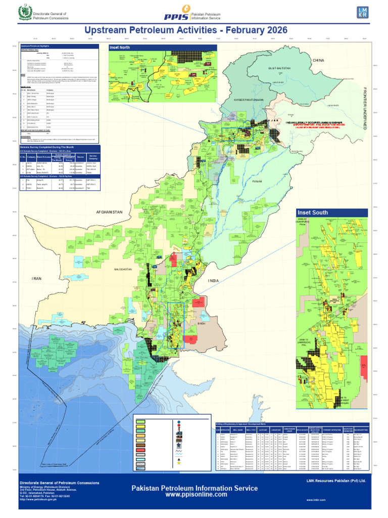 Activity MapAo Feb2026 | PDF | Economic Paleontology | Oils