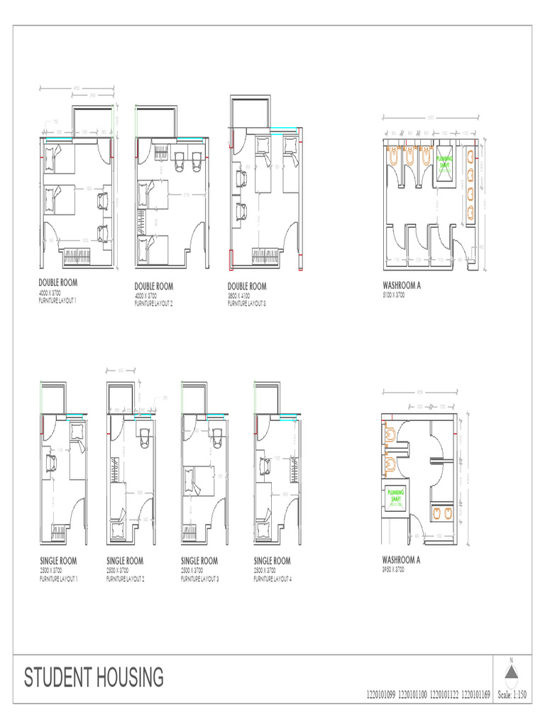 Student Housing - Room Layout | PDF