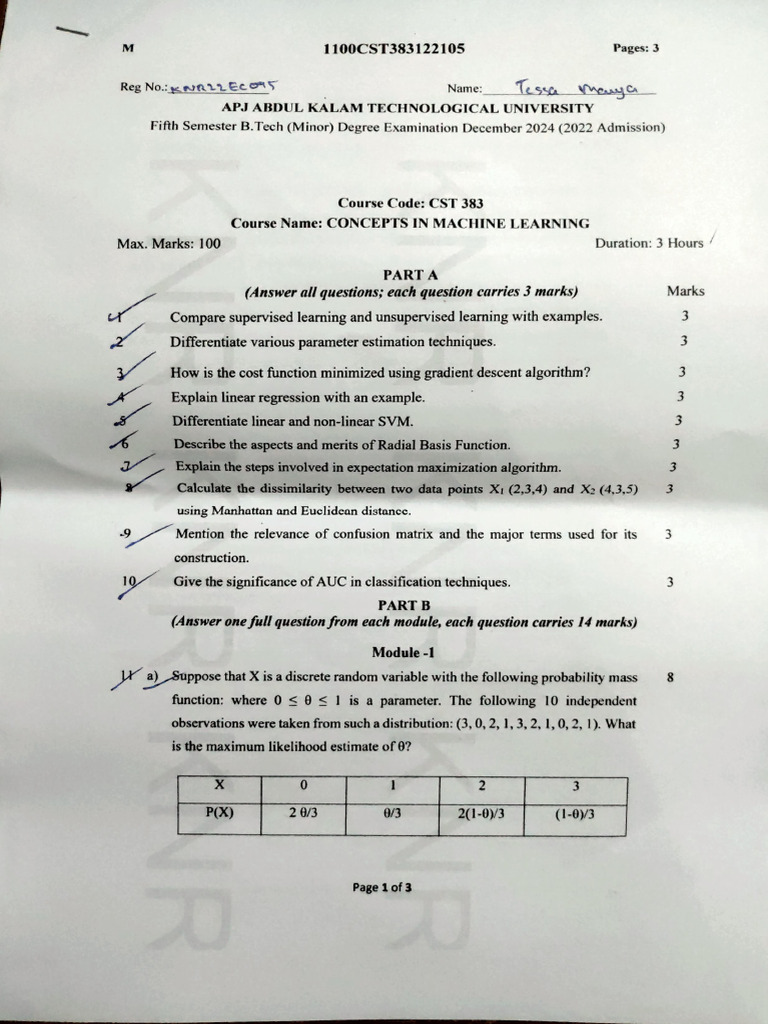 s5 minor question paper very important to college students | PDF