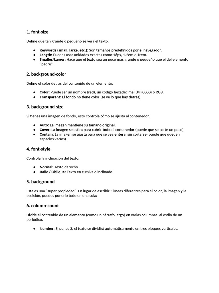 Reglas CSS2 AbelSantiagoTello | PDF