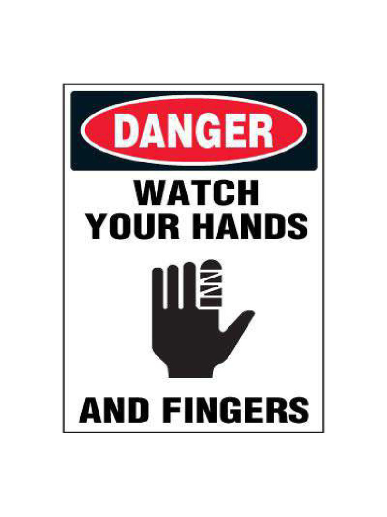 Watch Hand Signage | PDF