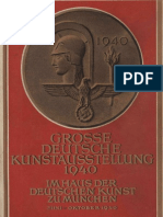 Grosse Deutsche Kunstausstellung 1940 - Offizieller Ausstellungskatalog (237 S., Scan, Fraktur)