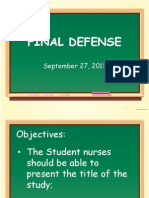 Final Defense