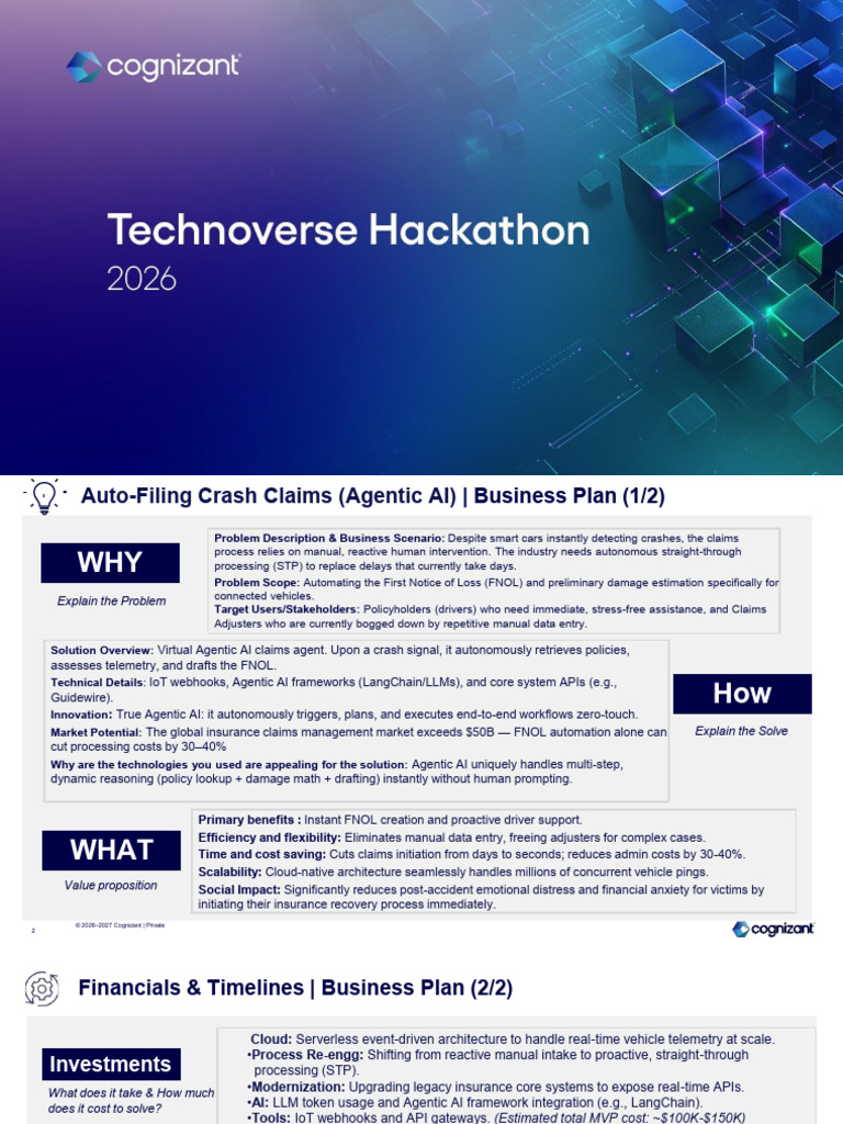 Team IMPossible Technoverse Hackathon 2026 Idea Submission | PDF ...