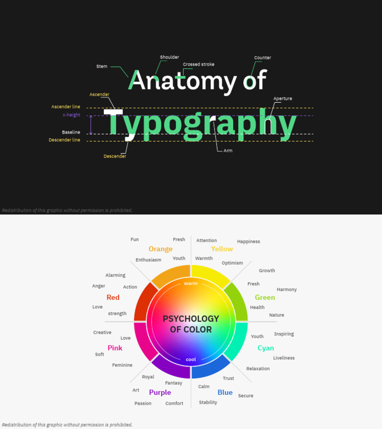 Session 1 - Type & Color Psychology | PDF | Light | Vision