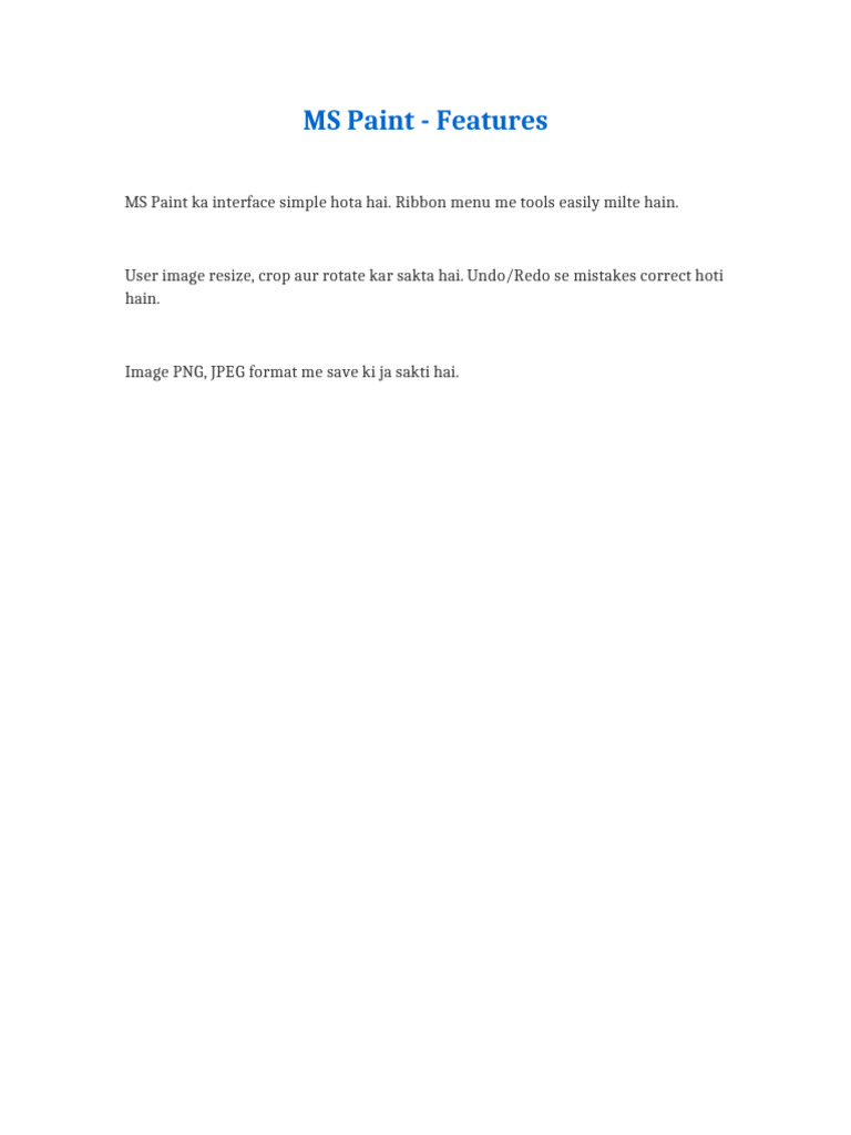 MS Paint Document 4 | PDF