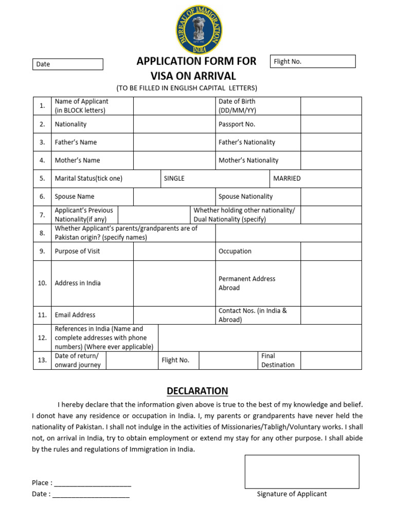 VOA_FORM | PDF