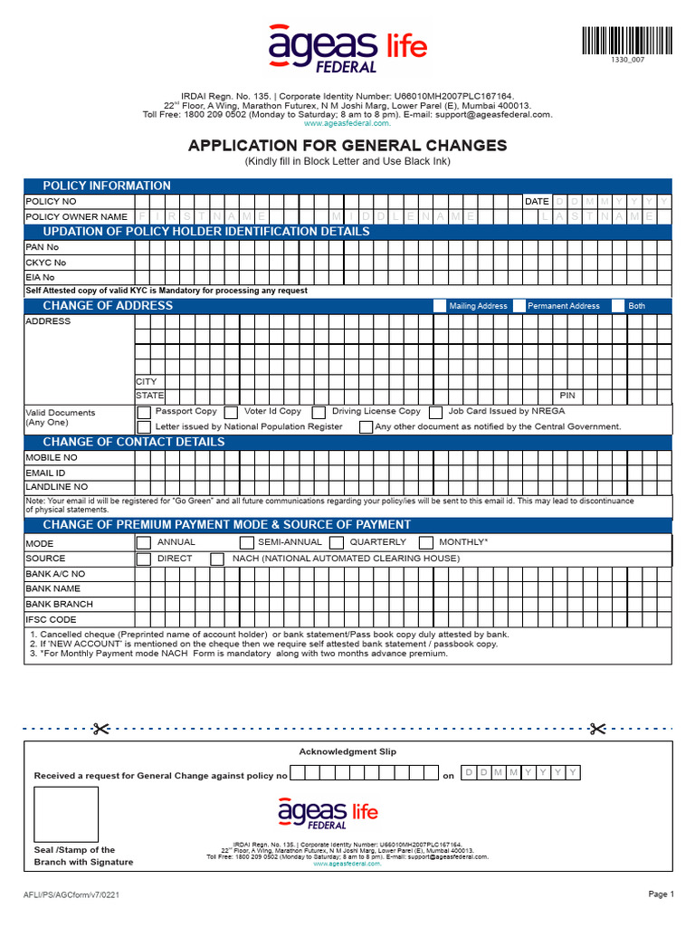 Application_For_General_Changes_89a2444fd7_689da7829f | PDF | Identity ...