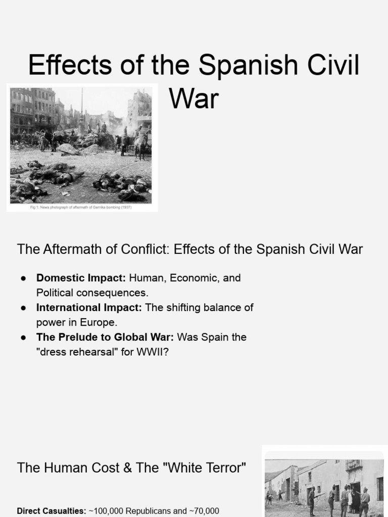 Effects of the Spanish Civil War | PDF | Spanish Civil War | Francisco ...