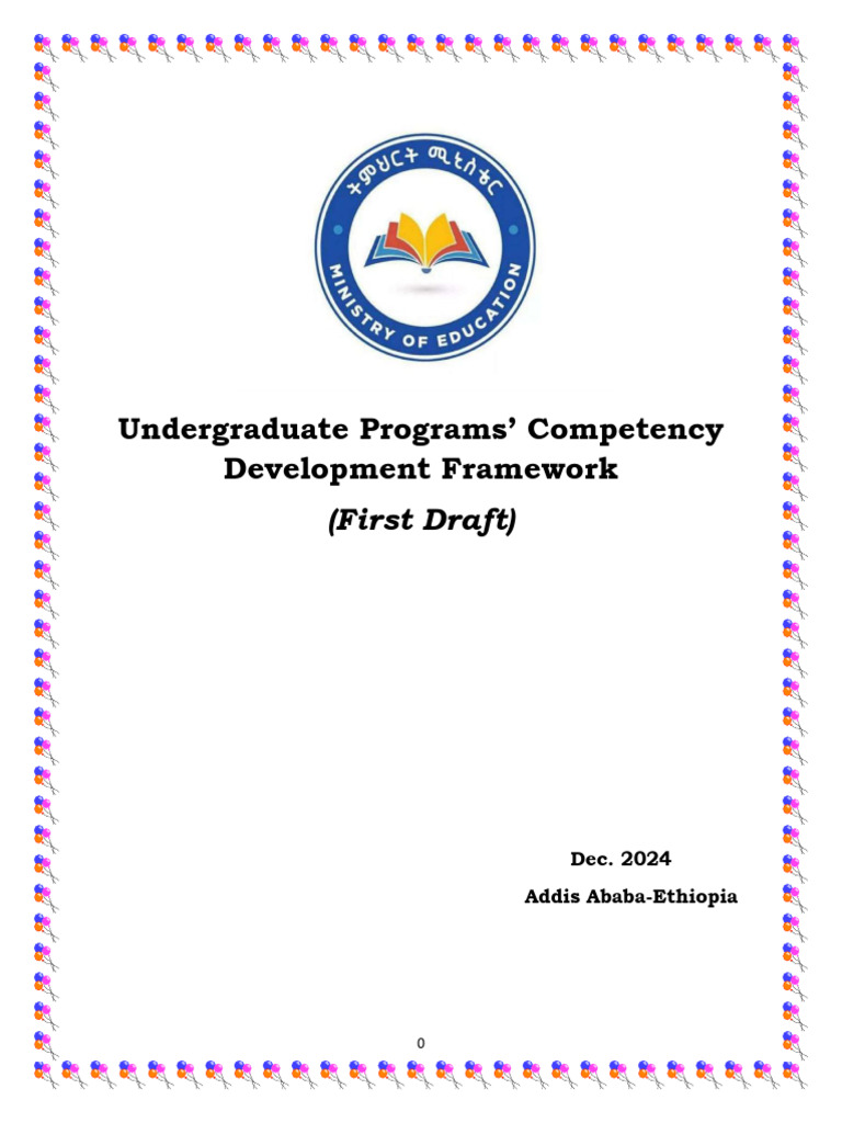 Comptenece Development Framework[1] | PDF | Learning | Curriculum