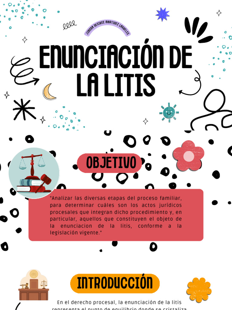 Enunciación de La Litis | PDF | Ley procesal | Sentencia (ley)