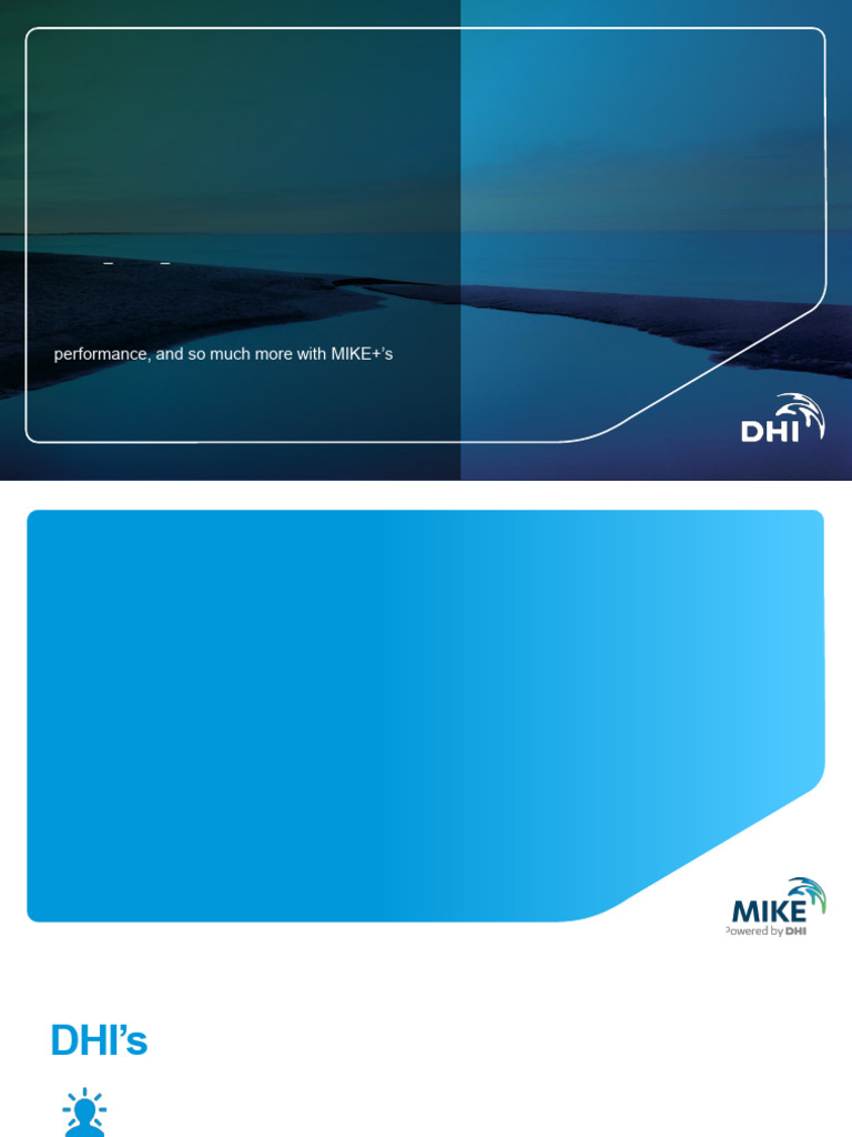 MIKE Plus-ppt | PDF | Flood | Floodplain