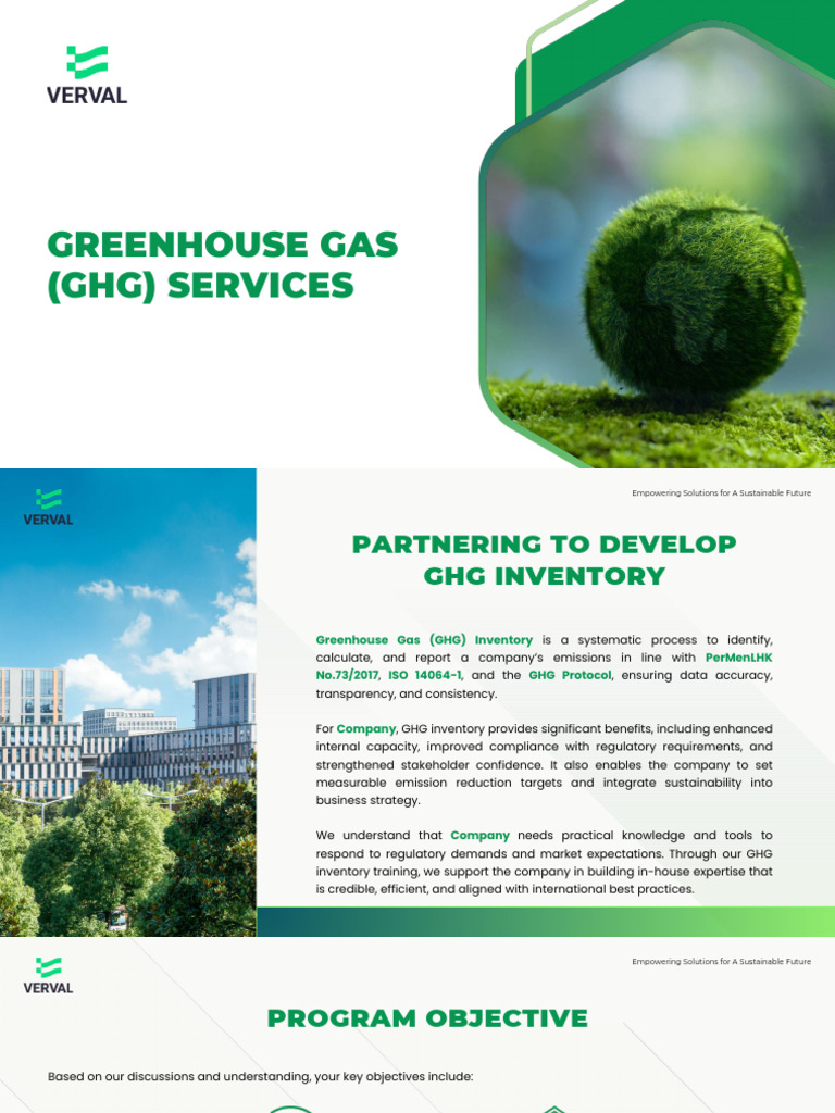 GHG Services Proposal | PDF