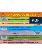 Cartel Semana Joven 2012