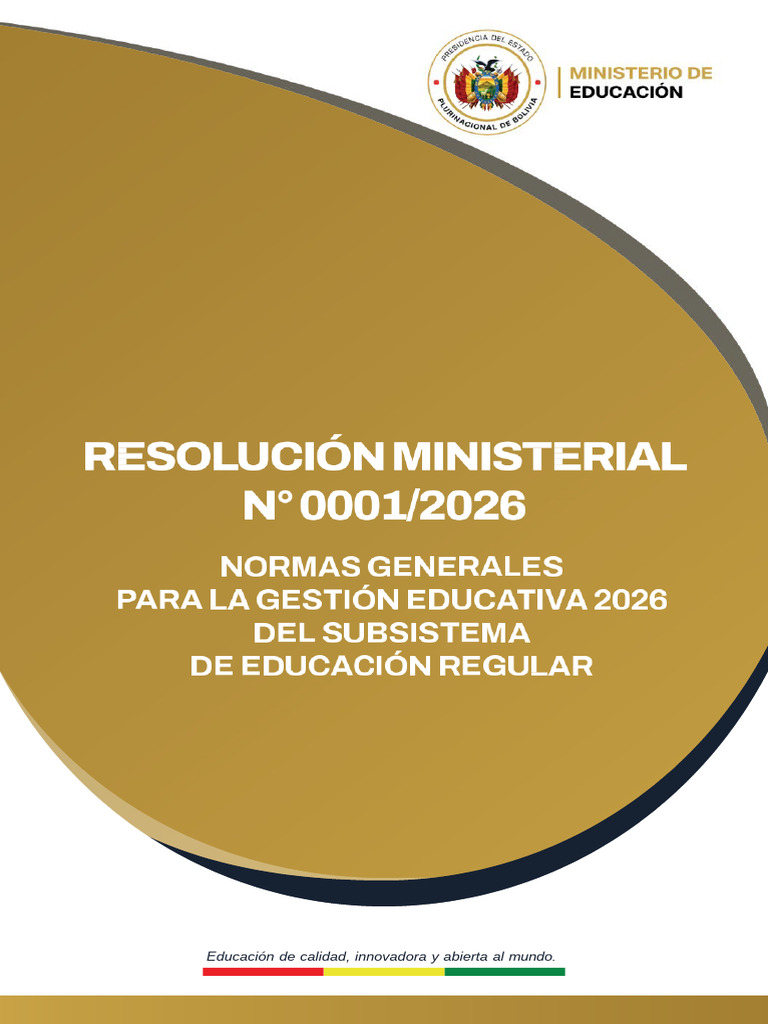 1 RM 0001 Educacin Regular | PDF | Educación de la primera infancia ...