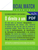 Social Watch Relatório 2012 - O Direito A Um Futuro