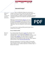 What Is Experimental Design?