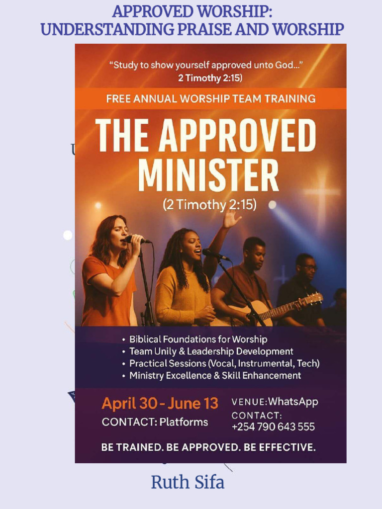 UNDERSTANDING PRAISE&WORSHIP NOTES | PDF | Jesus | Angel
