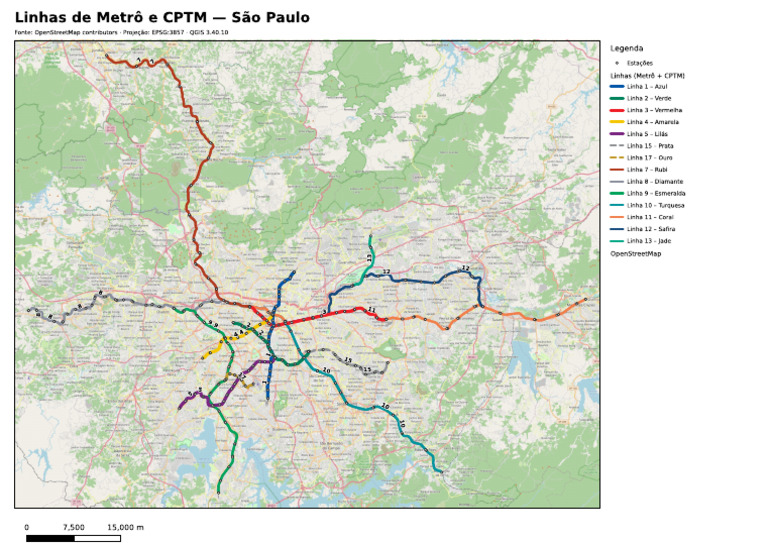 Mapa Metro Sp | PDF