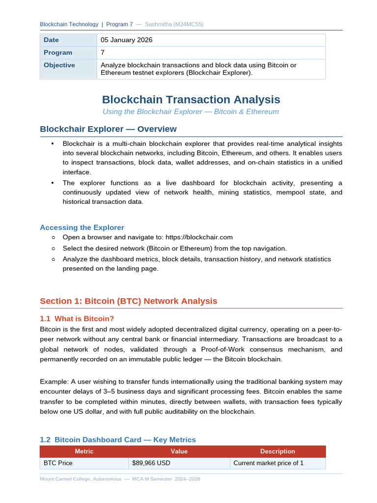 Blockchain Program | PDF | Bitcoin | Computer Programming