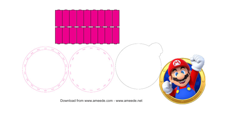 Mario Box E0019106 File Cdr and Dxf Free Vector Download for Laser Cut ...