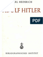 Hederich, Karl - Adolf Hitler (1942, 64 S., Scan-Text)