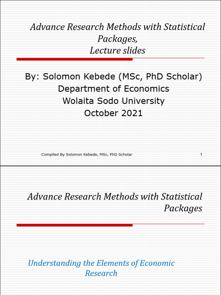 1 Research Methods_by Solomon Kebede_2019 WSU | PDF | Scientific Method ...
