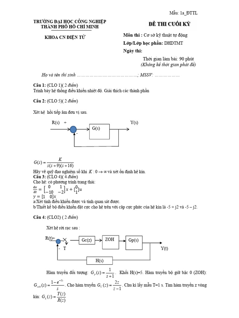 De Thi Ck Mau Cskttd 2024 Tk | PDF