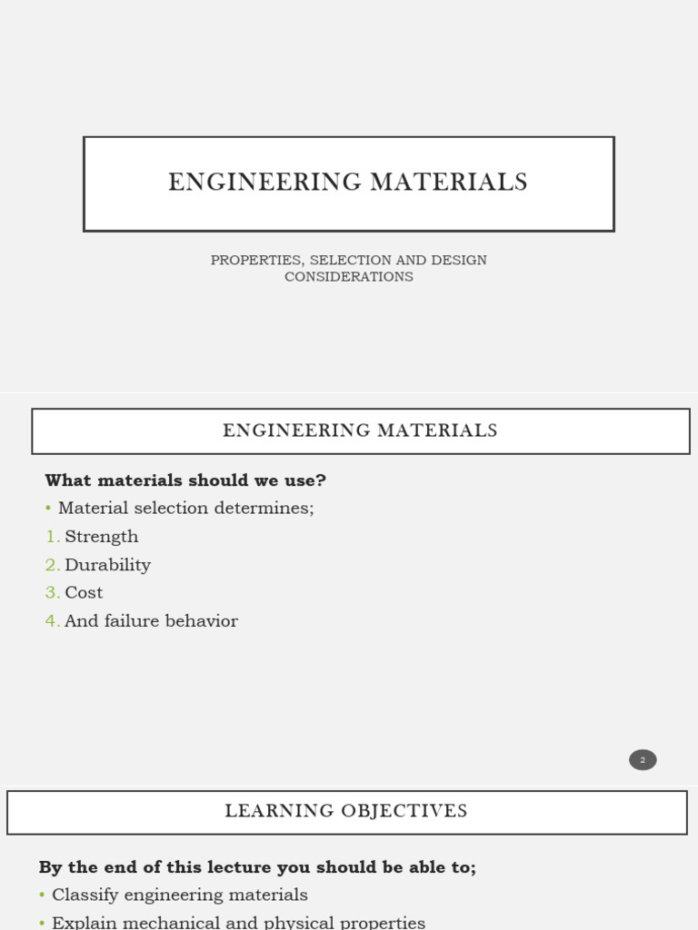 Engineering materials_rev | PDF | Deformation (Engineering) | Fracture