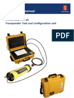 Instruction Manual: TTC 30 and TTC 10 Transponder Test and Configuration Unit