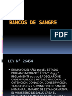 Banco de Sangre LEY