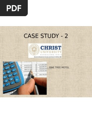 Case Study 2 Pdf Motel Expense