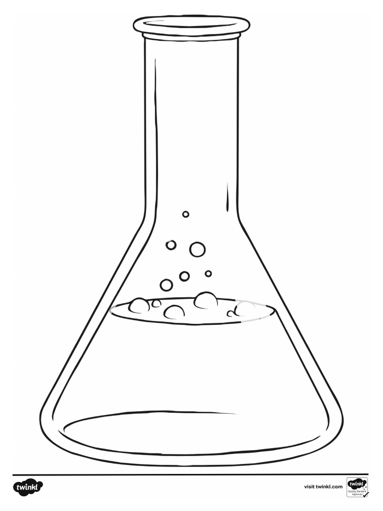 t Tp 2671785 Test Tube Bubbling and Fizzing Colouring Sheet Ver 1 | PDF