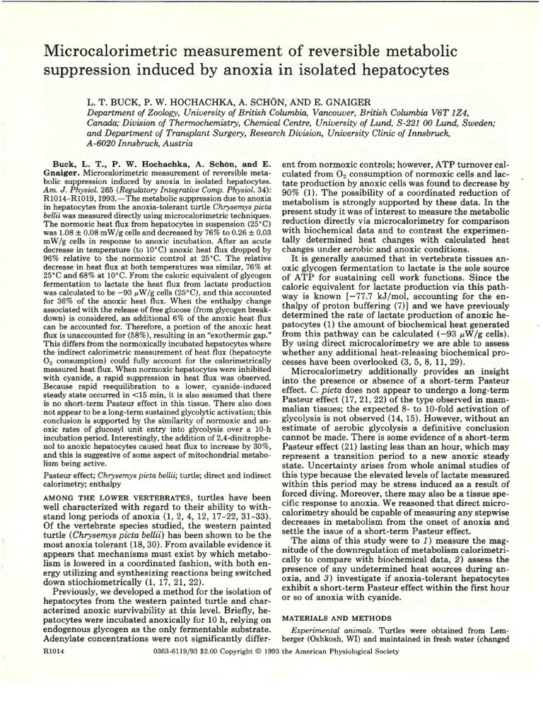 Buck_1993_Am J Physiol Regul Integr Comp Physiol | PDF