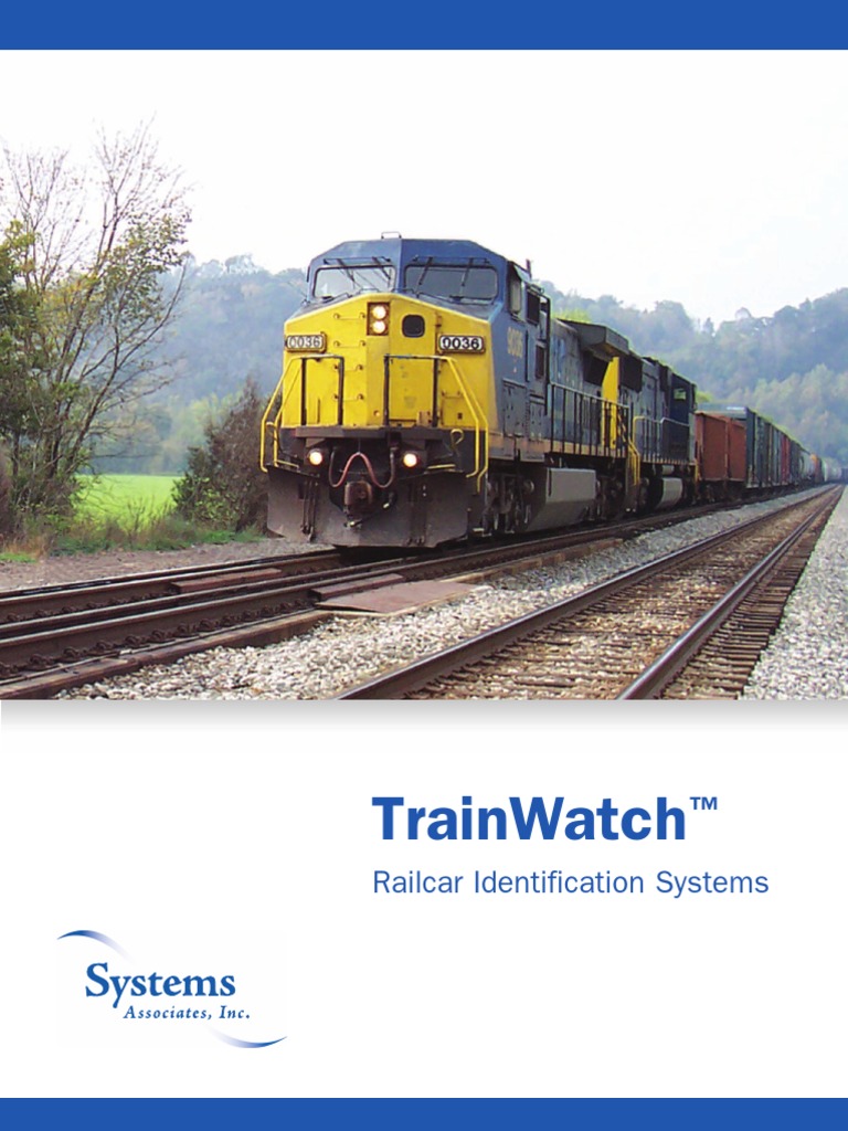 Trainwatch Railcar Identification Systems PDF Modem Rail Transport