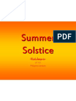 Summer Solstice: - Nick Joaquin