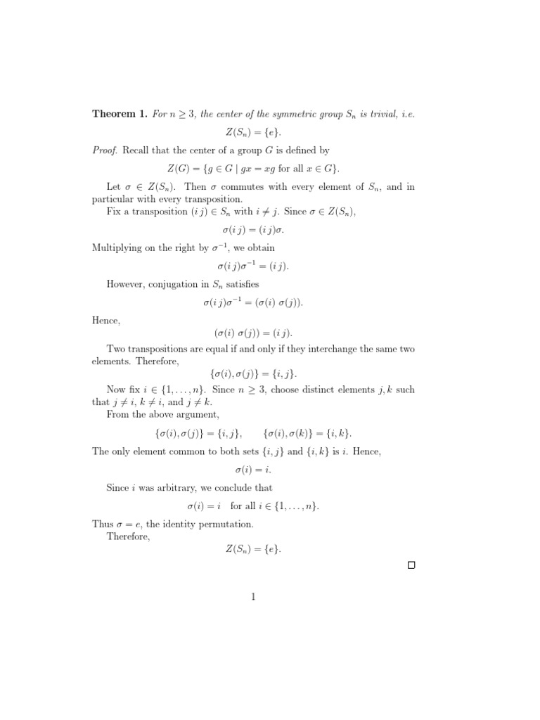 Proof | PDF