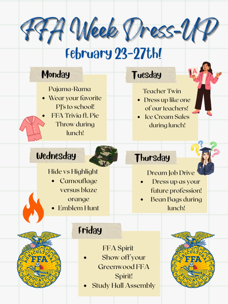 FFA Week Poster 2026 | PDF