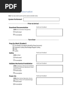 Marine Corps Performance Evaluation Checklist | PDF
