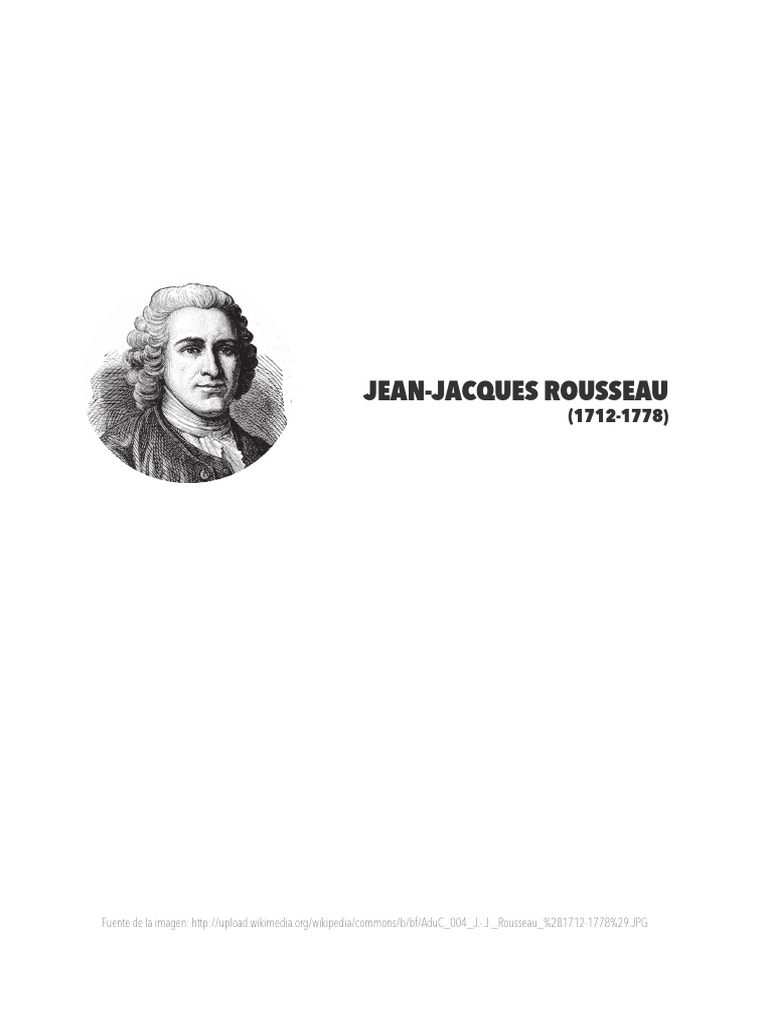 Jean Jacques Rousseau | PDF | Jean-Jacques Rousseau | Emile, o sobre ...