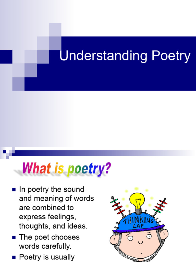 Understanding Poetry | PDF