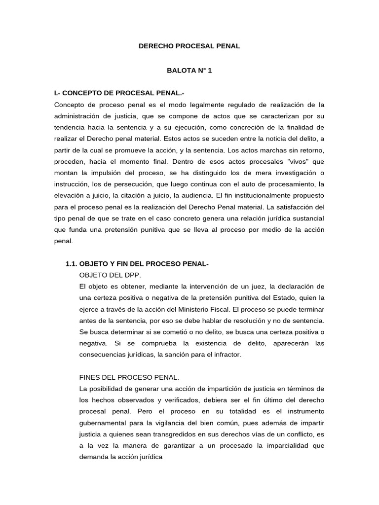 Derecho Procesal Penal 5 (1) | PDF | Ley procesal | Caso de ley