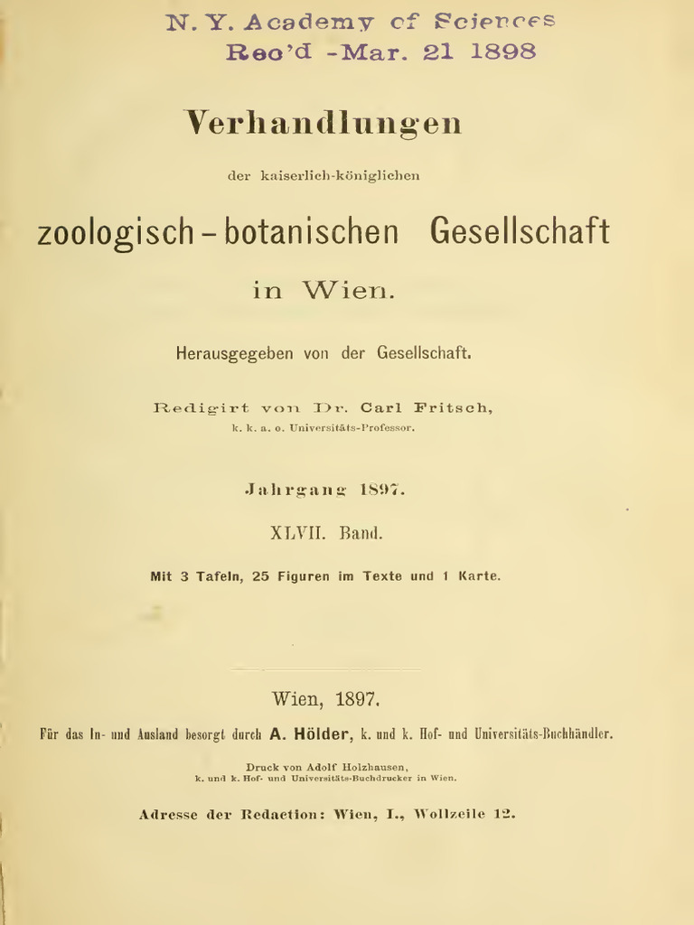 Ganglbauer 1897a Verh Zool Bot Ges 565-573 | PDF