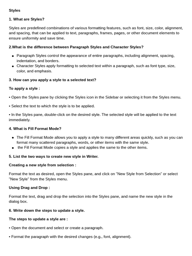 Styles Book Questions Answer Key - 20260417 - 183706 - 0000 | PDF ...