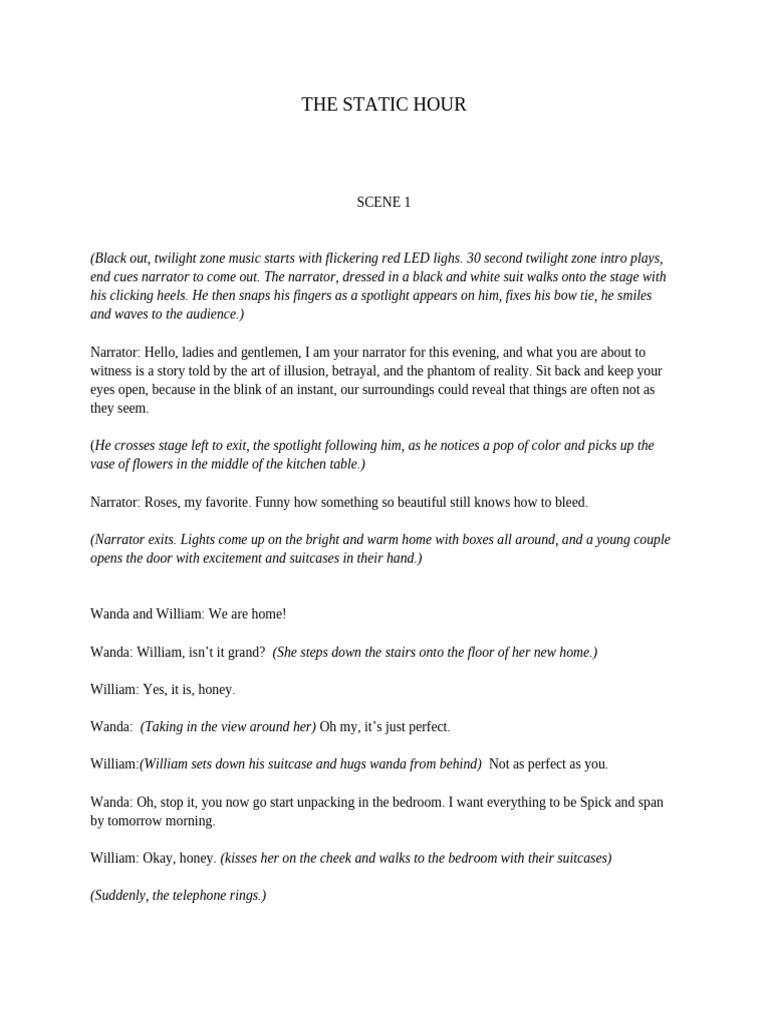 Final the Static Hour | PDF