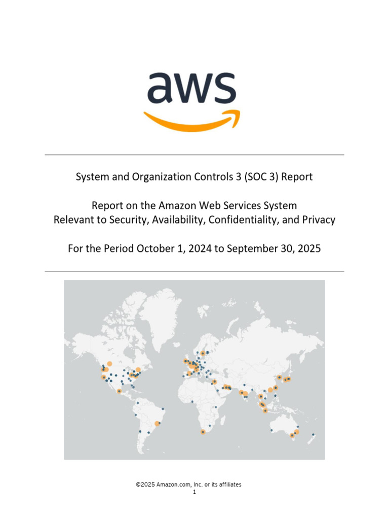 Aws Soc3 Report | PDF | Amazon Web Services | Cloud Computing
