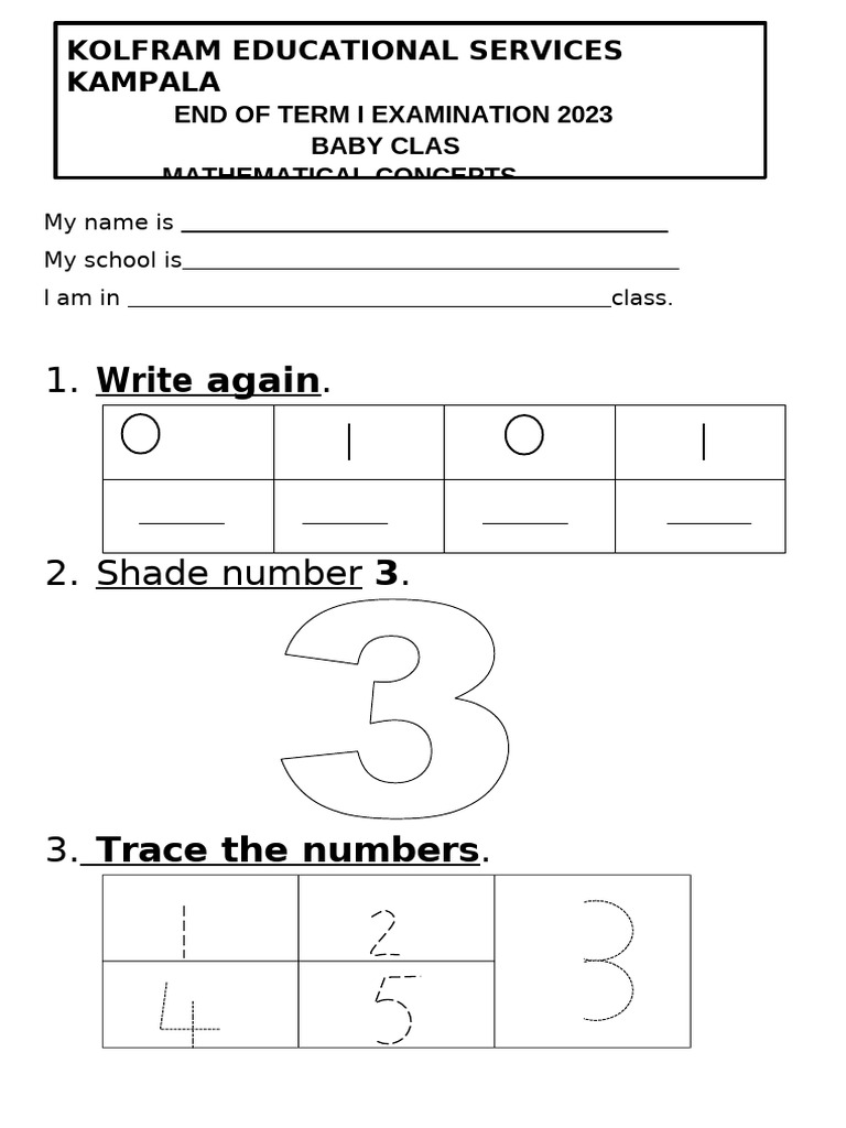 Baby Numbers | PDF