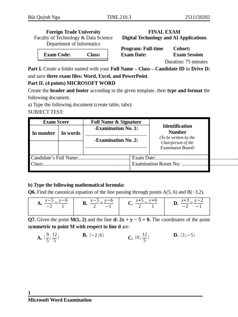 6. Sample Exam | PDF | Software | Computing