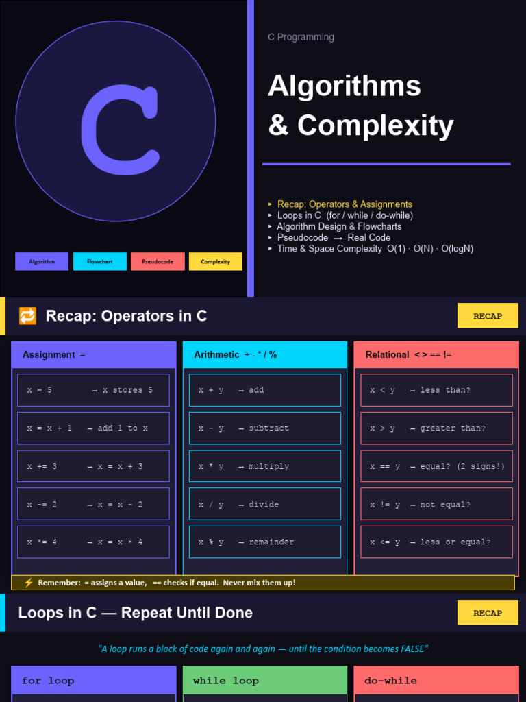 Algorithms & Complexity | PDF | Control Flow | Algorithms